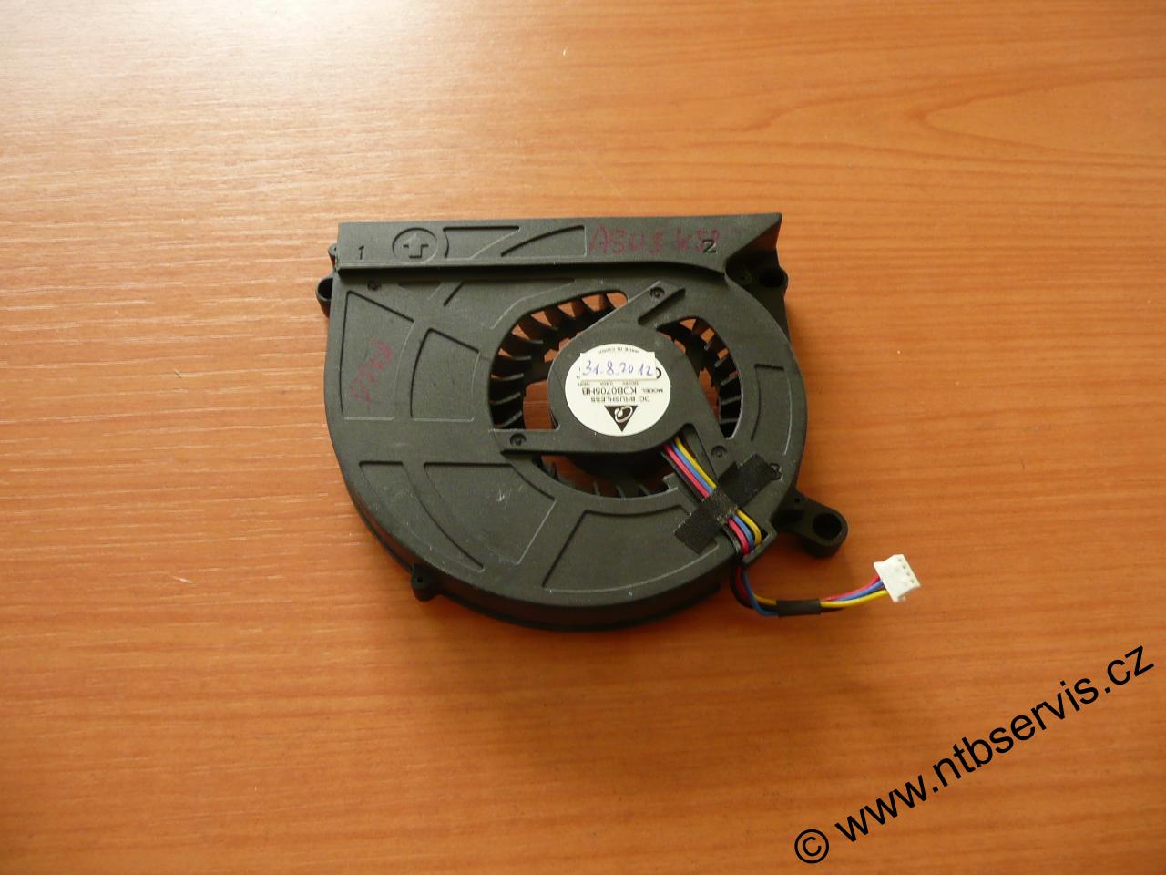 Ventilátor Asus K50AB,K50IJ,X5DAB,X5DIJ,K50AF,X5DAF,K50AD,X5DAD,K50IN,X5DIN,K50C