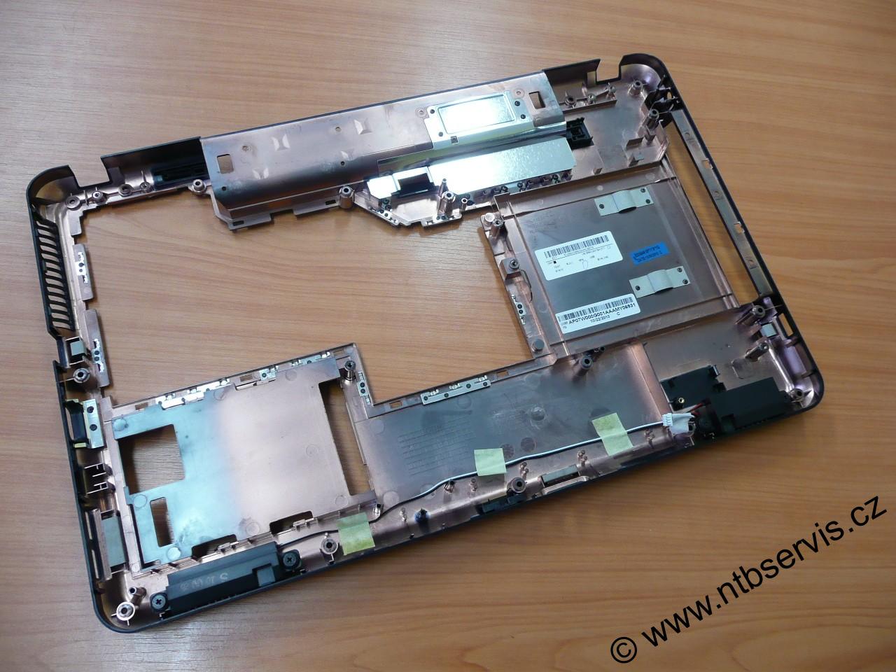 Spodní díl šasí Lenovo IdeaPad G550, G555