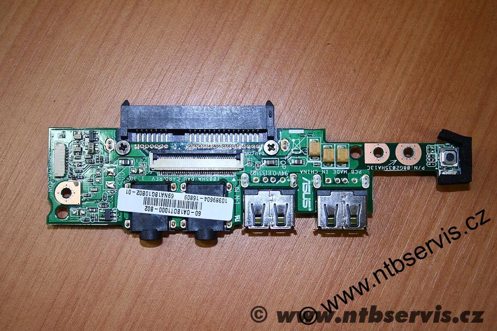 USB, Audio, Power board Asus EEE PC 1001HA, 1005HA a další