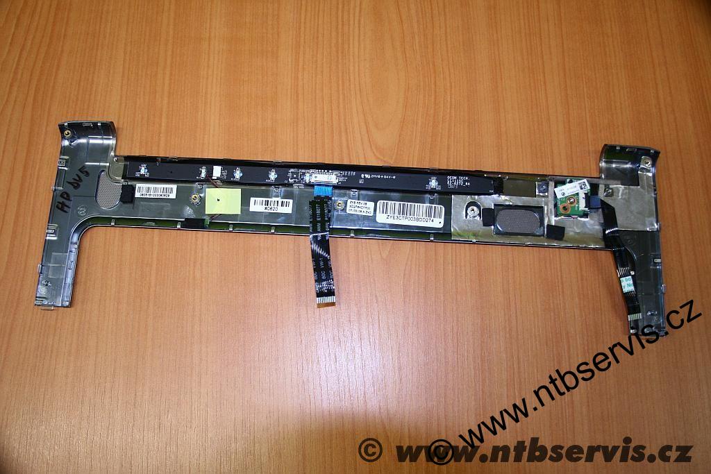 Tlačítková lišta - panel HP Pavilion dv5