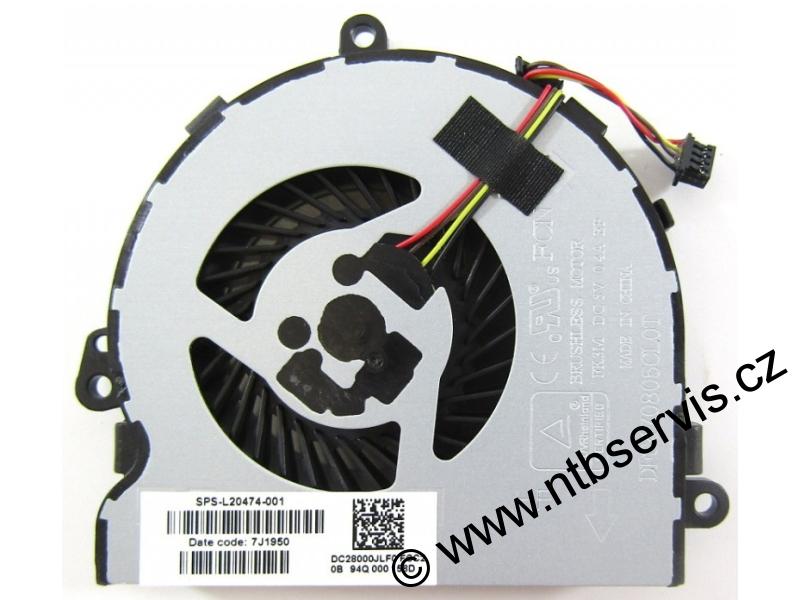 Ventilátor HP 15-DB, HP 15-DA