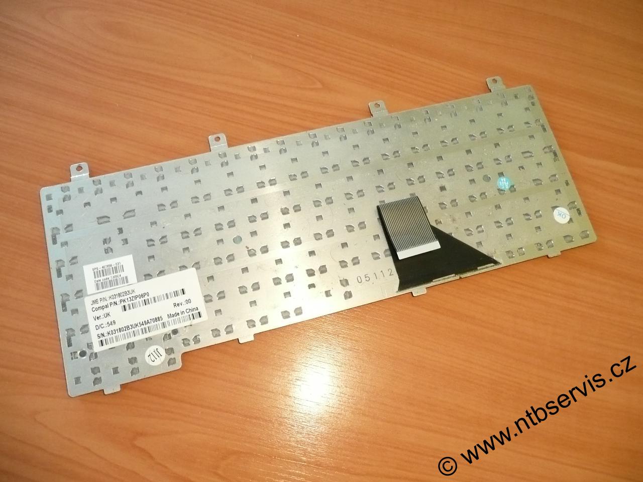 Klávesnice Compaq Presario R3000, V5000, M2000, V2000