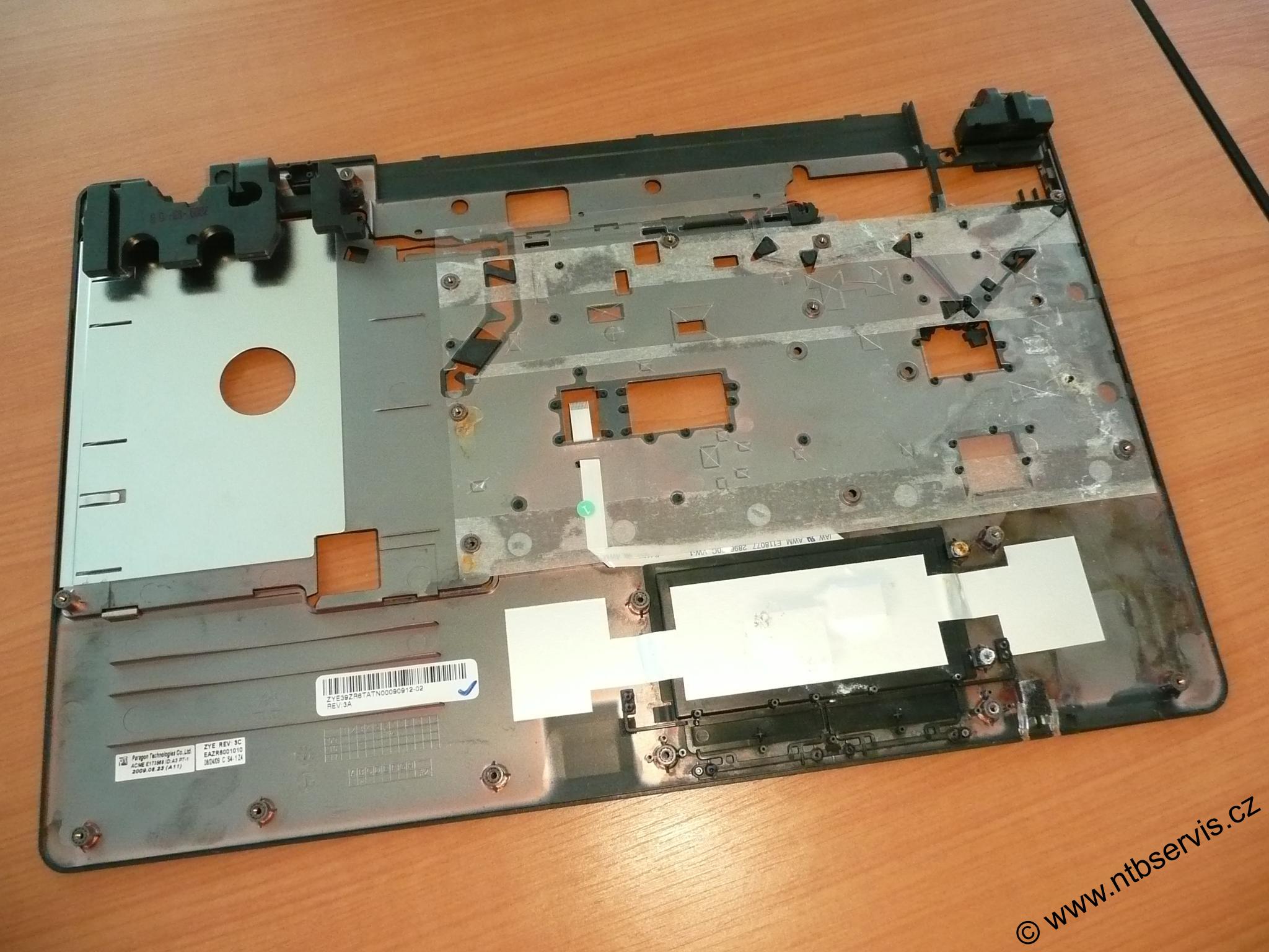 Plast kolem klávesnice Acer Extensa 5635, 5635Z, 5635ZG, 5635G, 5235