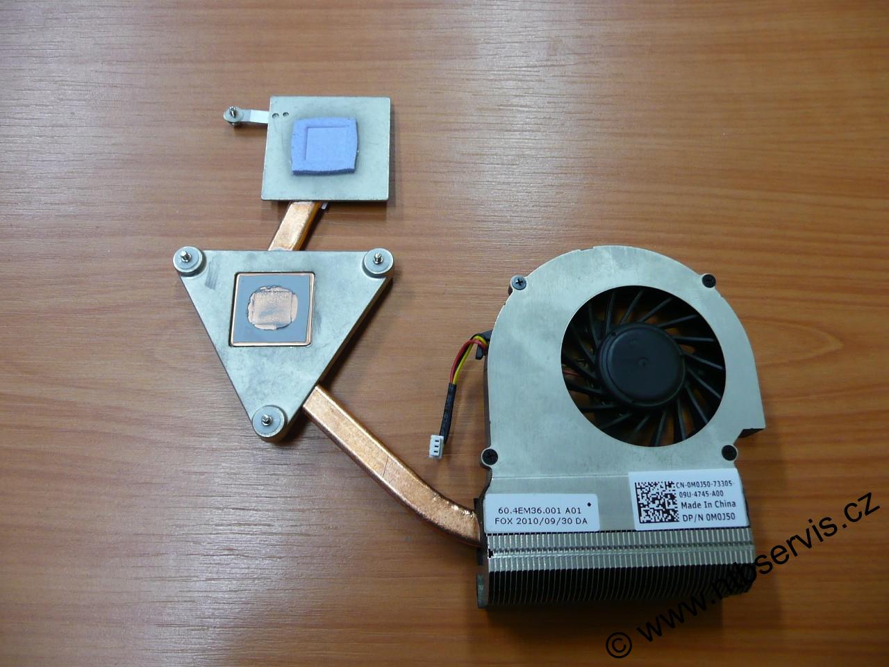 Chladič, ventilátor Dell Inspiron N5030