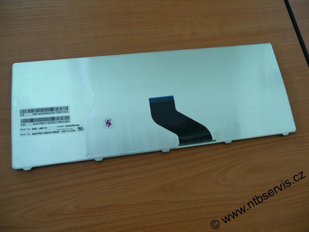 Klávesnice CZ Acer Aspire 3410,3810,4810,4810T,3810T,3810TG,3810TZ,3810TZG