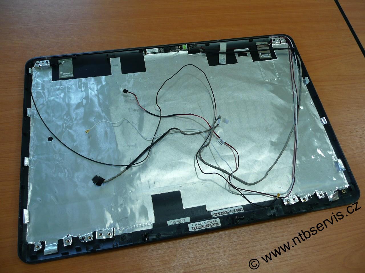 Víko LCD pro Toshiba Satellite A355, A355D