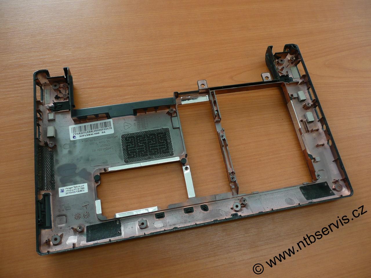 Spodní díl šasí Lenovo IdeaPad S10-3