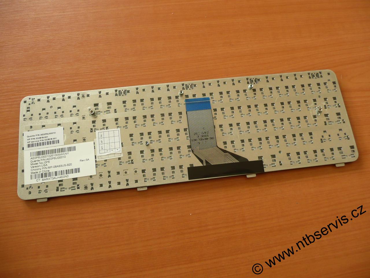 Klávesnice Compaq CQ61, HP Pavilion G61