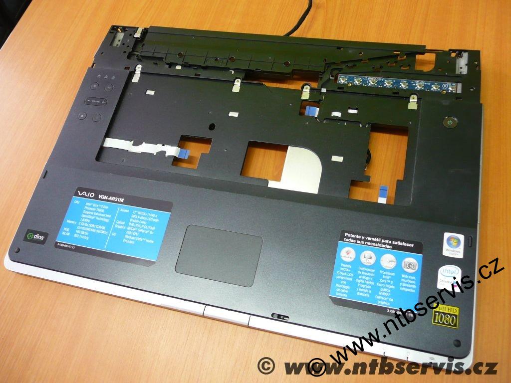 Plast kolem klávesnice Sony Vaio VGN-AR31M, AR31