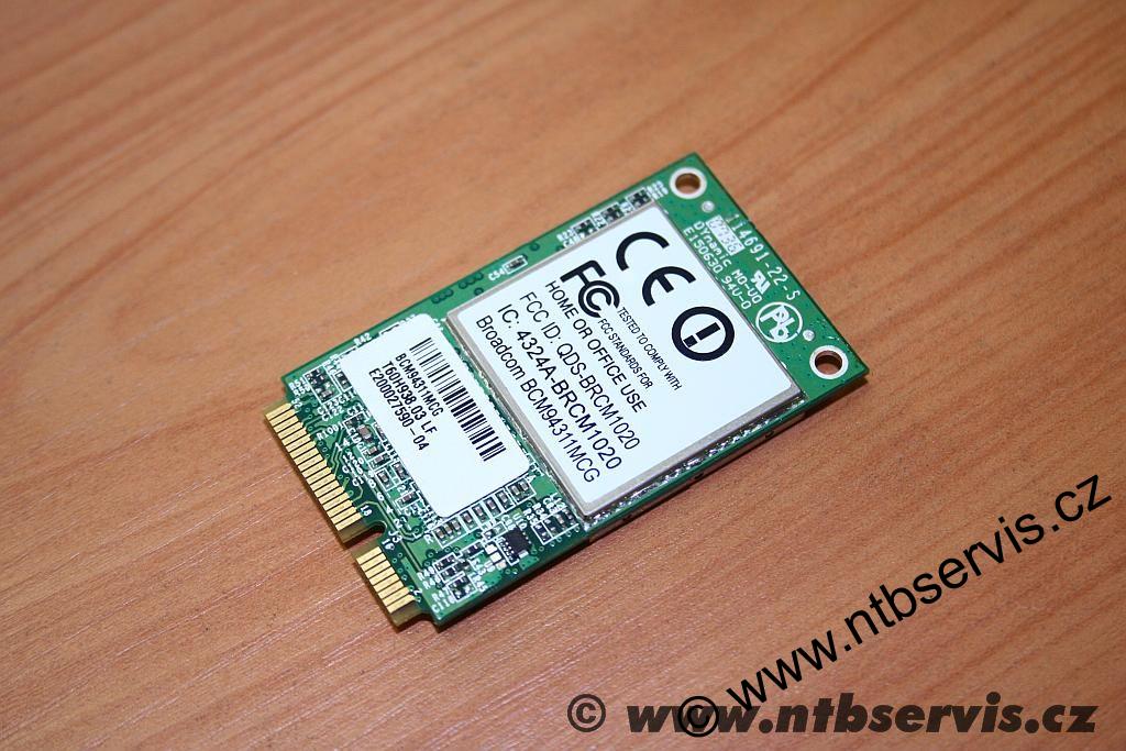 WiFi karta Mini PCI-E BroadCom BCM94311MCG