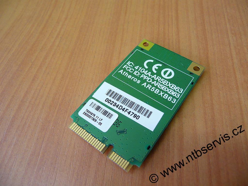 WiFi karta Mini PCI-E Atheros AR5BXB63