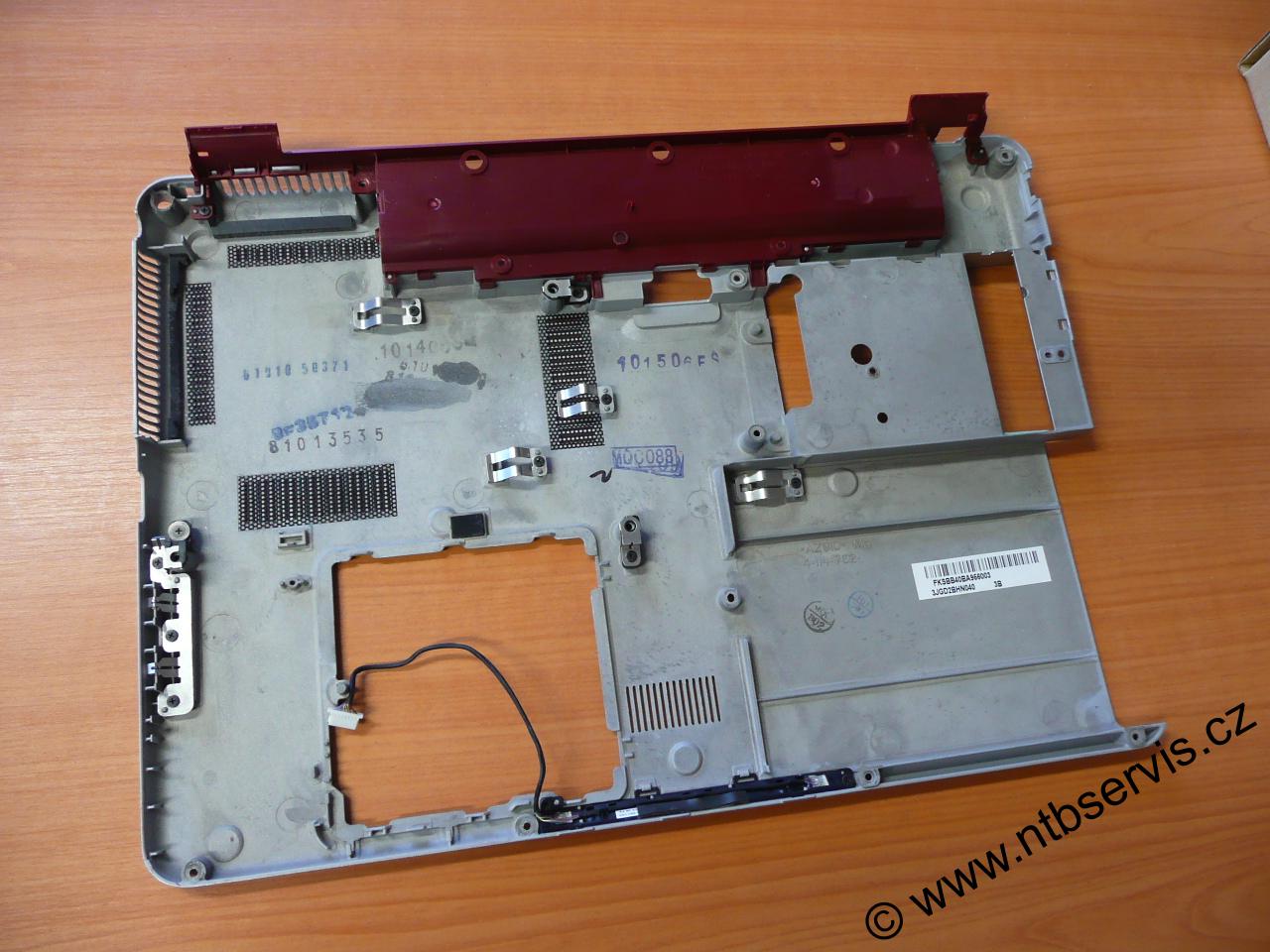 Spodní díl šasí, vana Sony Vaio VGN-CS11Z