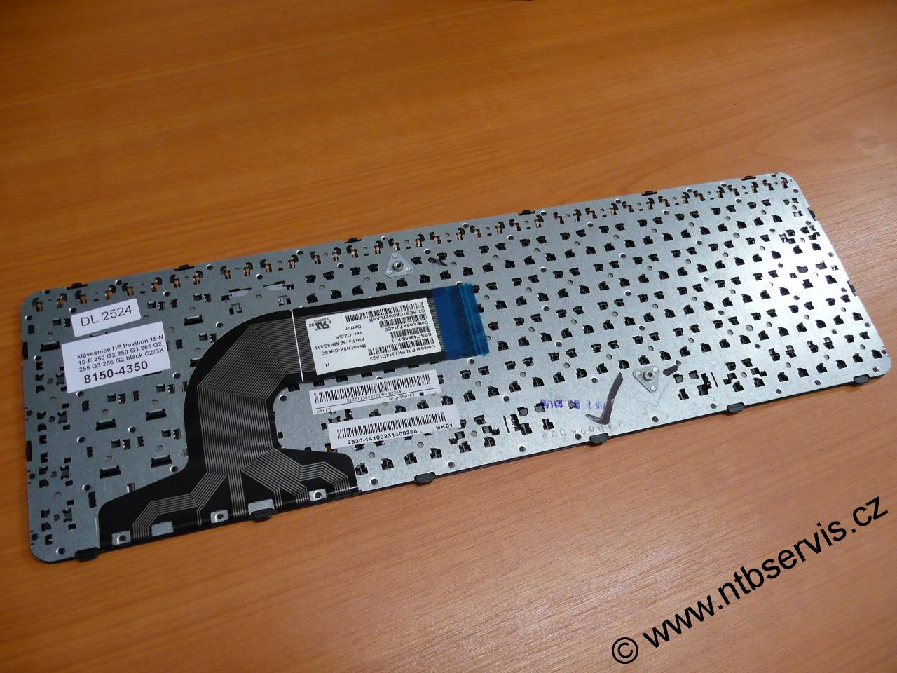 Klávesnice CZ HP Pavilion 15, 15-n, 15-e, HP 250 G3,255 G3,250 G2,255 G2