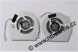 Sada 2x Ventilátor Dell Inspiron 15 Gaming 7566, 7567